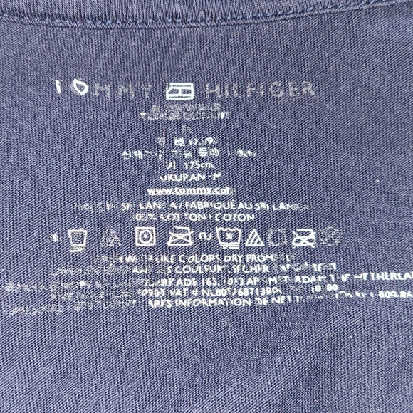 Tommy Hilfiger Men's Tank Top Navy sz M Medium GUC - Picture 4 of 5